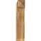 Ekena Millwork Traditional Rough Sawn Arts and Crafts Outlooker, Western Red Cedar, 8"W x 32"D x 36"H OUT08X32X36TRA03RWR - alternate 3